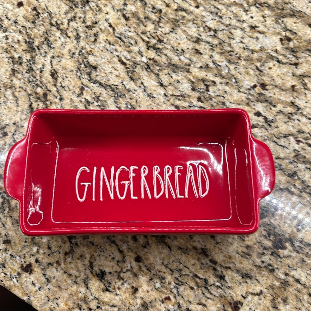 Rae Dunn Gingerbread loaf pan